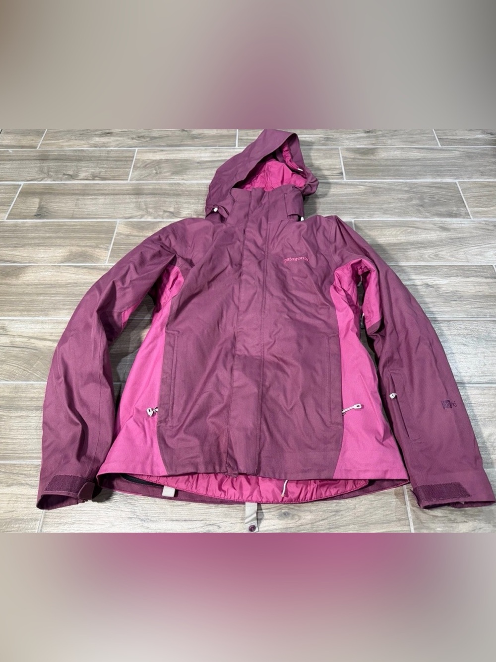 Patagonia Women's 3-in-1 Snowbelle Jacket Medium H2No 31675 with Lining